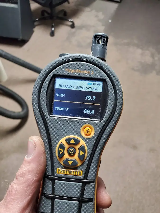 Moisture meter humidity assessment for Mold Remediation & Removal in Orange